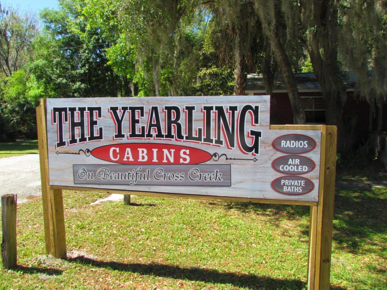 The Yearling Cabins Cross Creek Eksteriør bilde